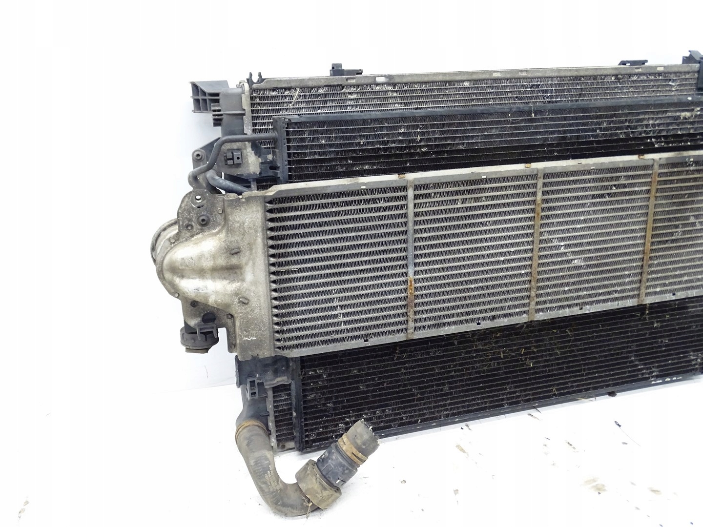 KOMPLET der Kühler INTERCOOLER Lüfter VW TRANSPORTER T5 LIFT 2.0 TDI
