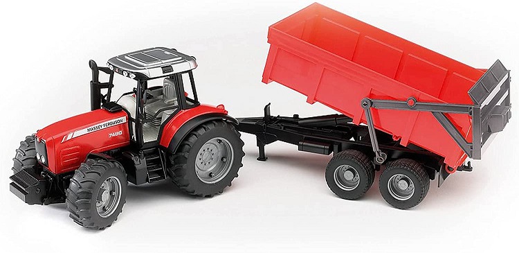

Bruder Ciągnik Massey Ferguson Z Przyczepą 02045