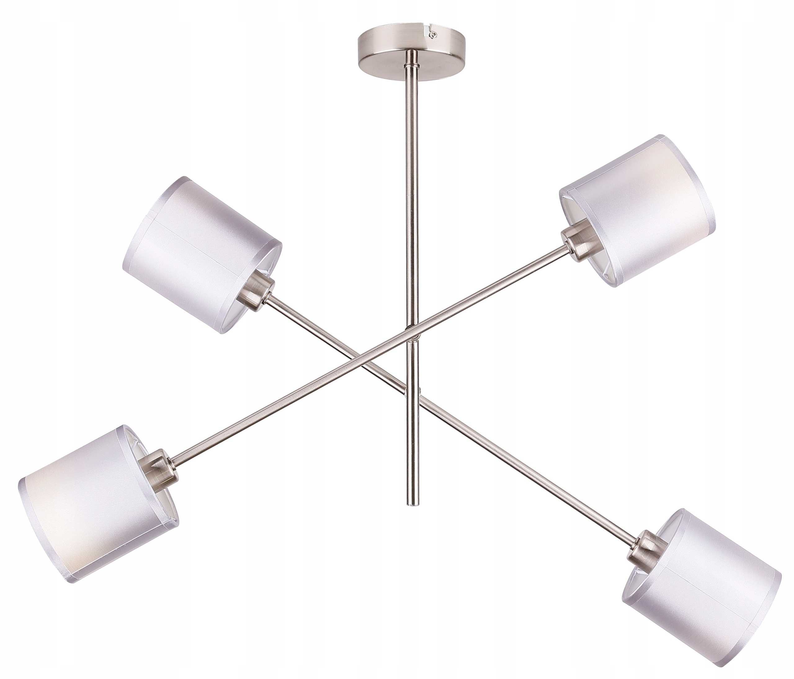Saténové závěsné svítidlo 4X40W E14 Sax Candellux