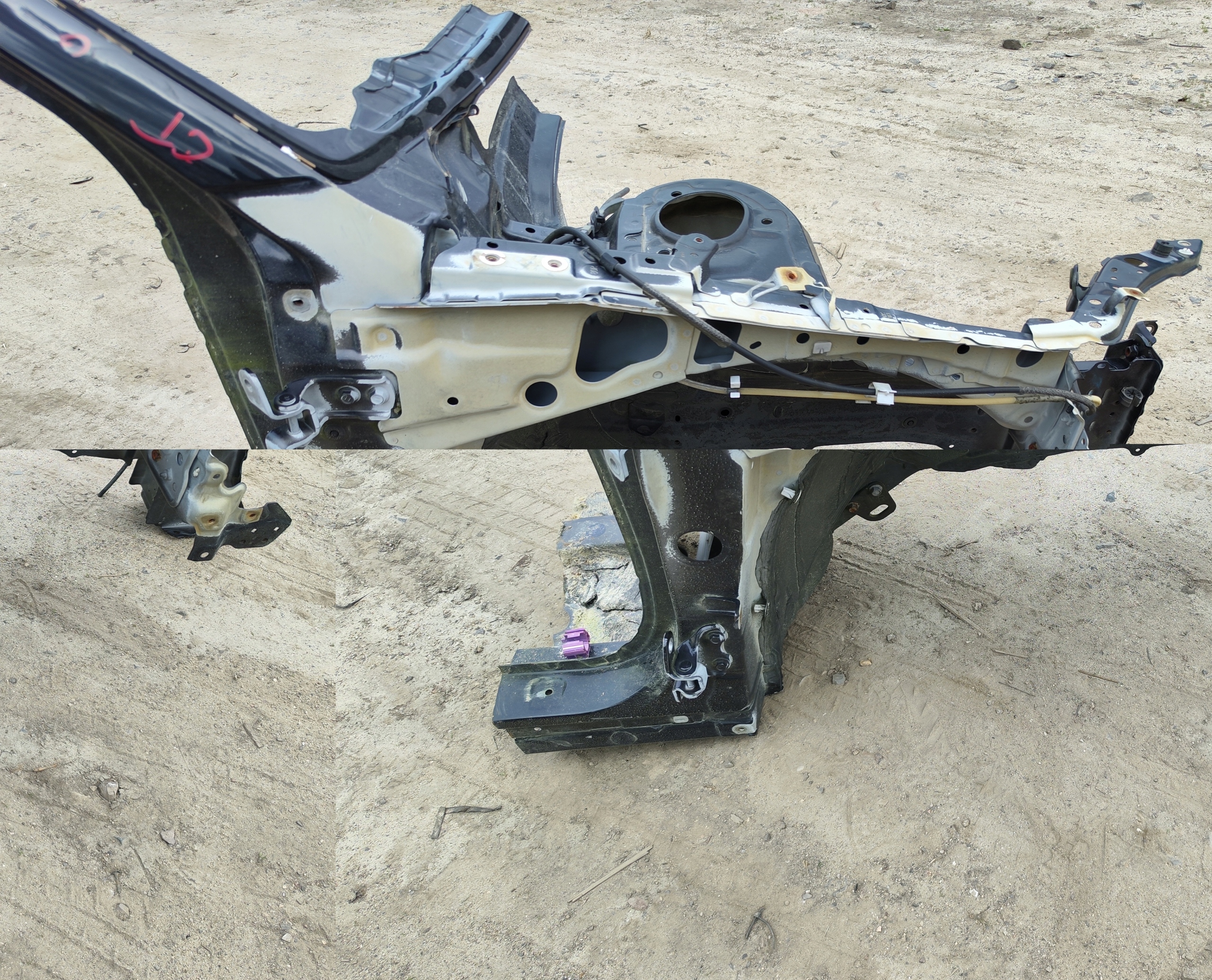 ЧЕТВЕРТЬ ПЕРЕД ПЕРЕДНЯЯ ПРАВА LEXUS CT00h 2011-