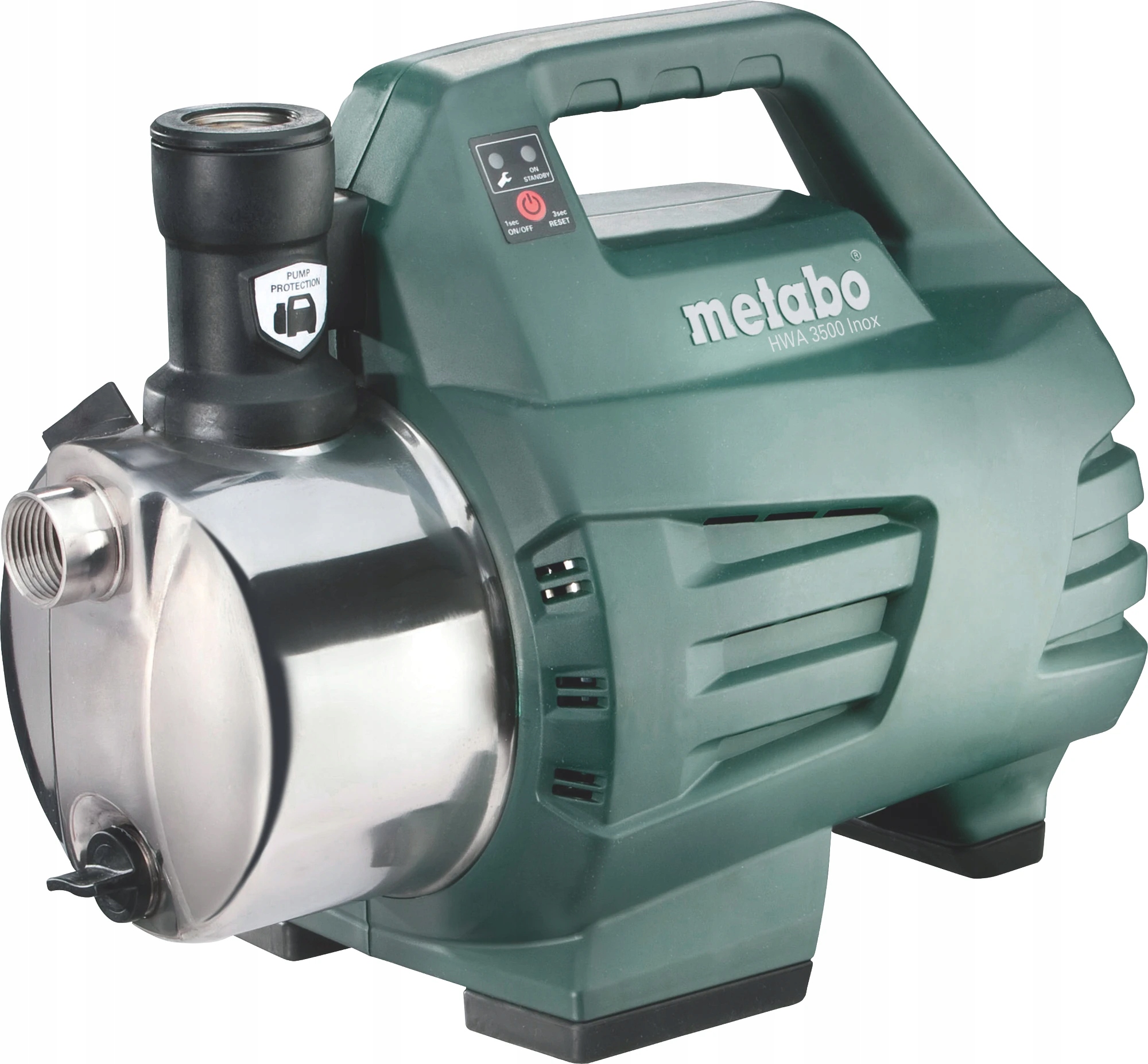 Čerpadlo na čistú vodu s automatikou 3500 l/h Hwa 3500 Inox Metabo