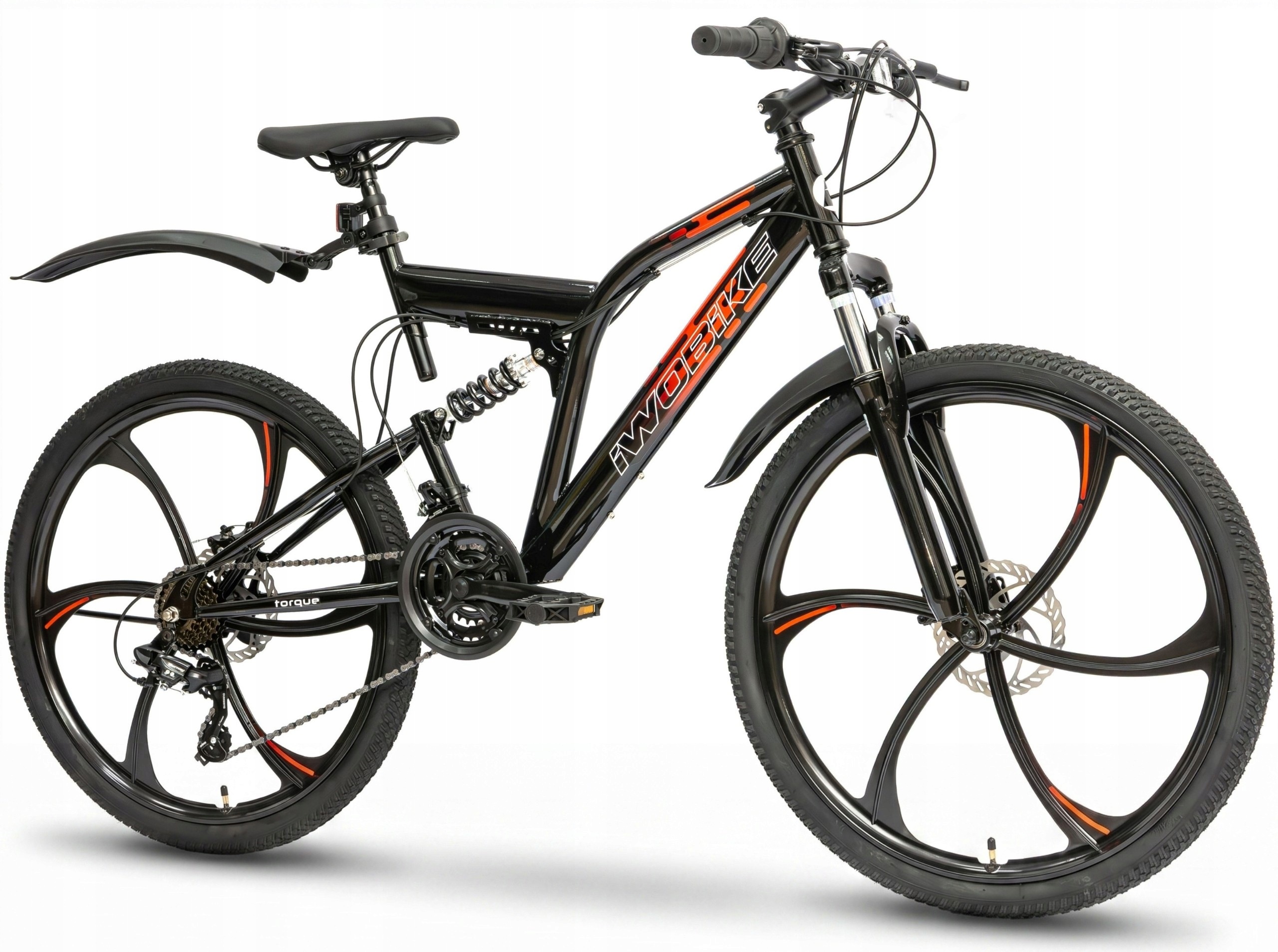 Horské kolo 26" Mtb Iwobike Pánské Dámské Shimano Ráfky Full Tlumení