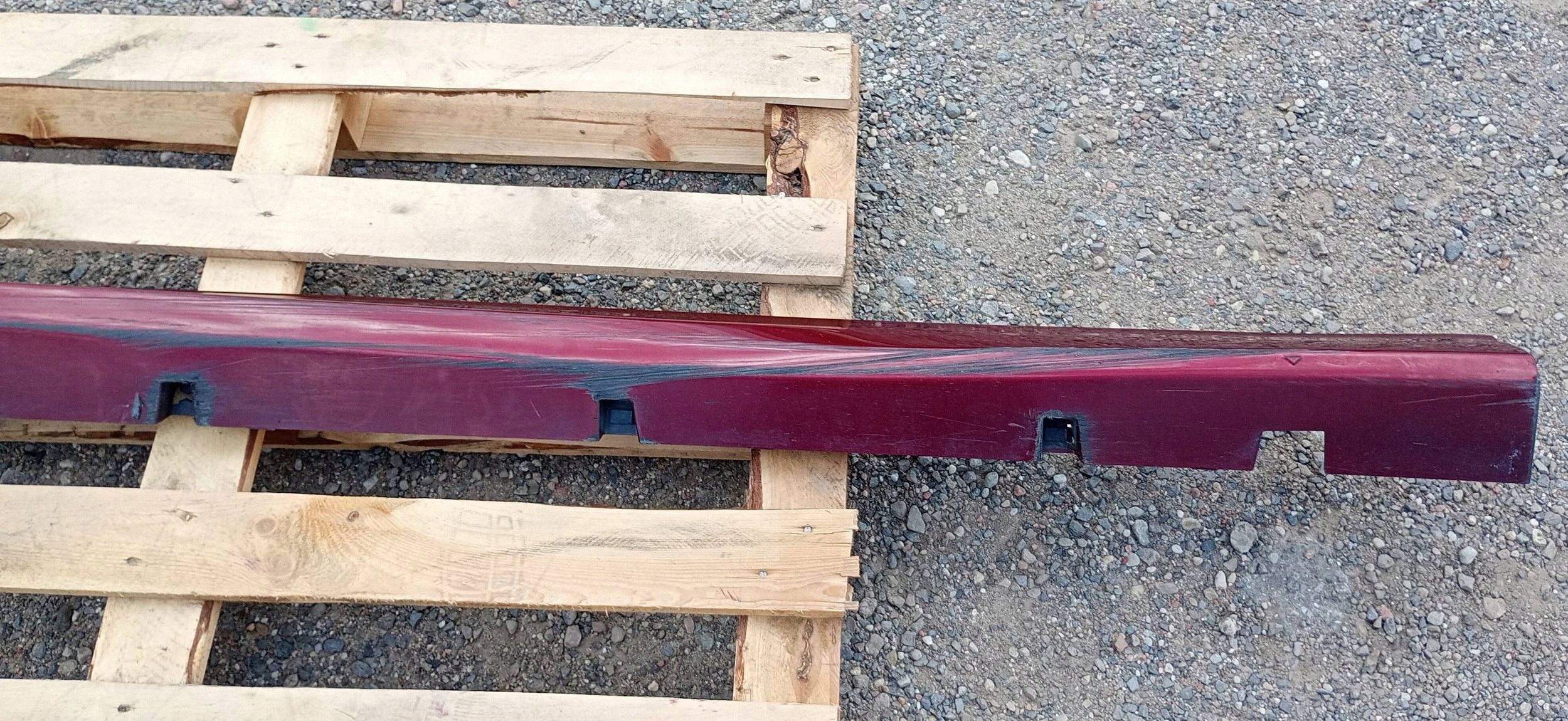 moulding threshold cap of the threshold threshold right Dodge Charger SRT 6.4 2015