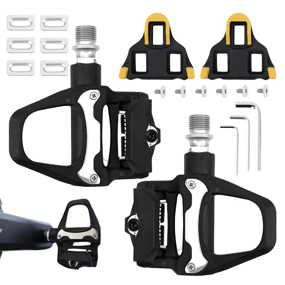 Pedały rowerowe , antypoślizgowe, kompatybilne z Shimano Spd Sl Regulowana