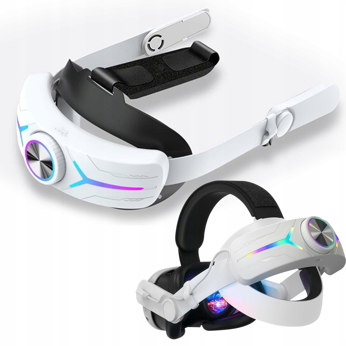 Pasek na głowę z regulacją do Gogli Vr Meta Quest 3 Elite Strap