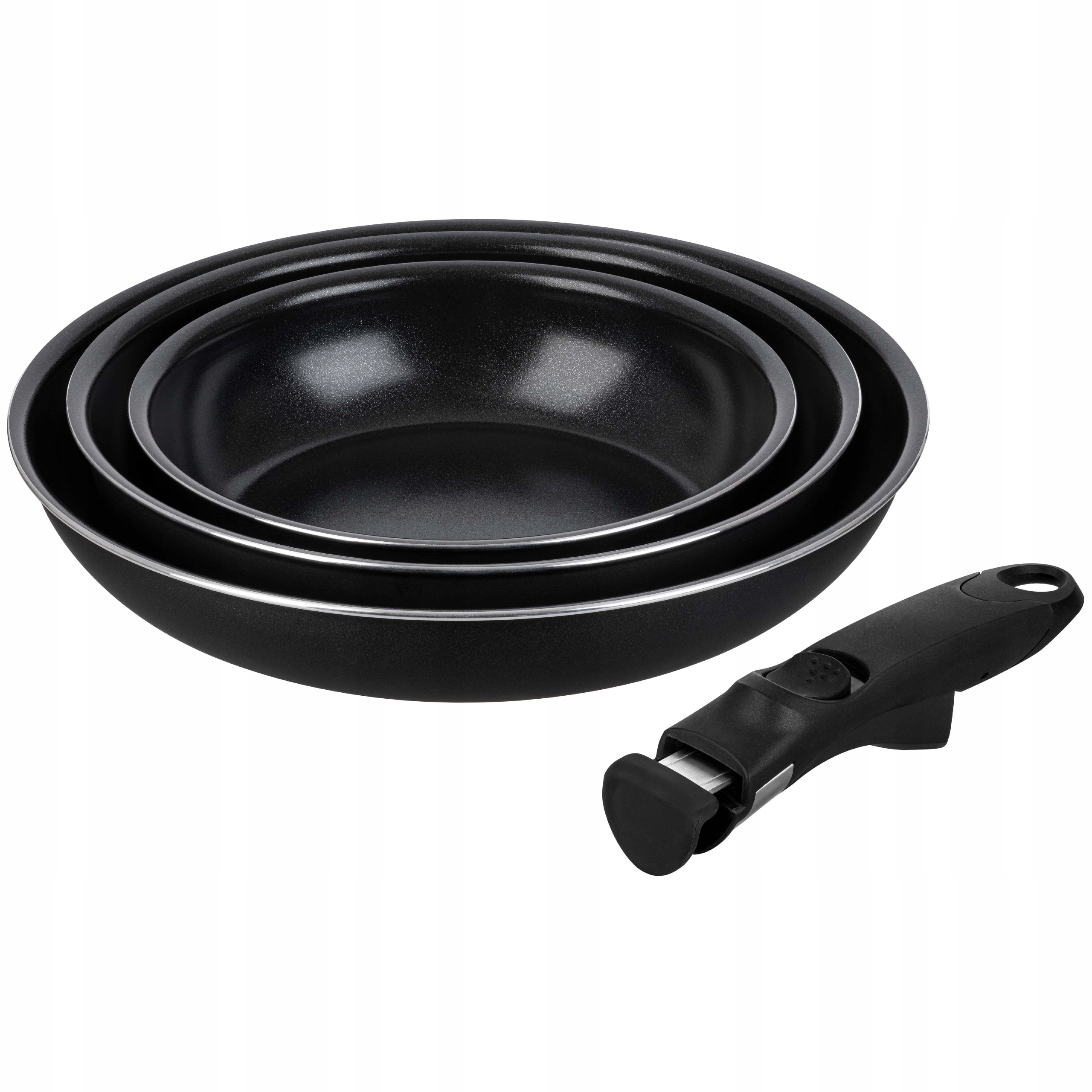 Zestaw patelni La Bonita LB3PAT002 Indukcja 20 24 28 cm Ilag Xeradur 2