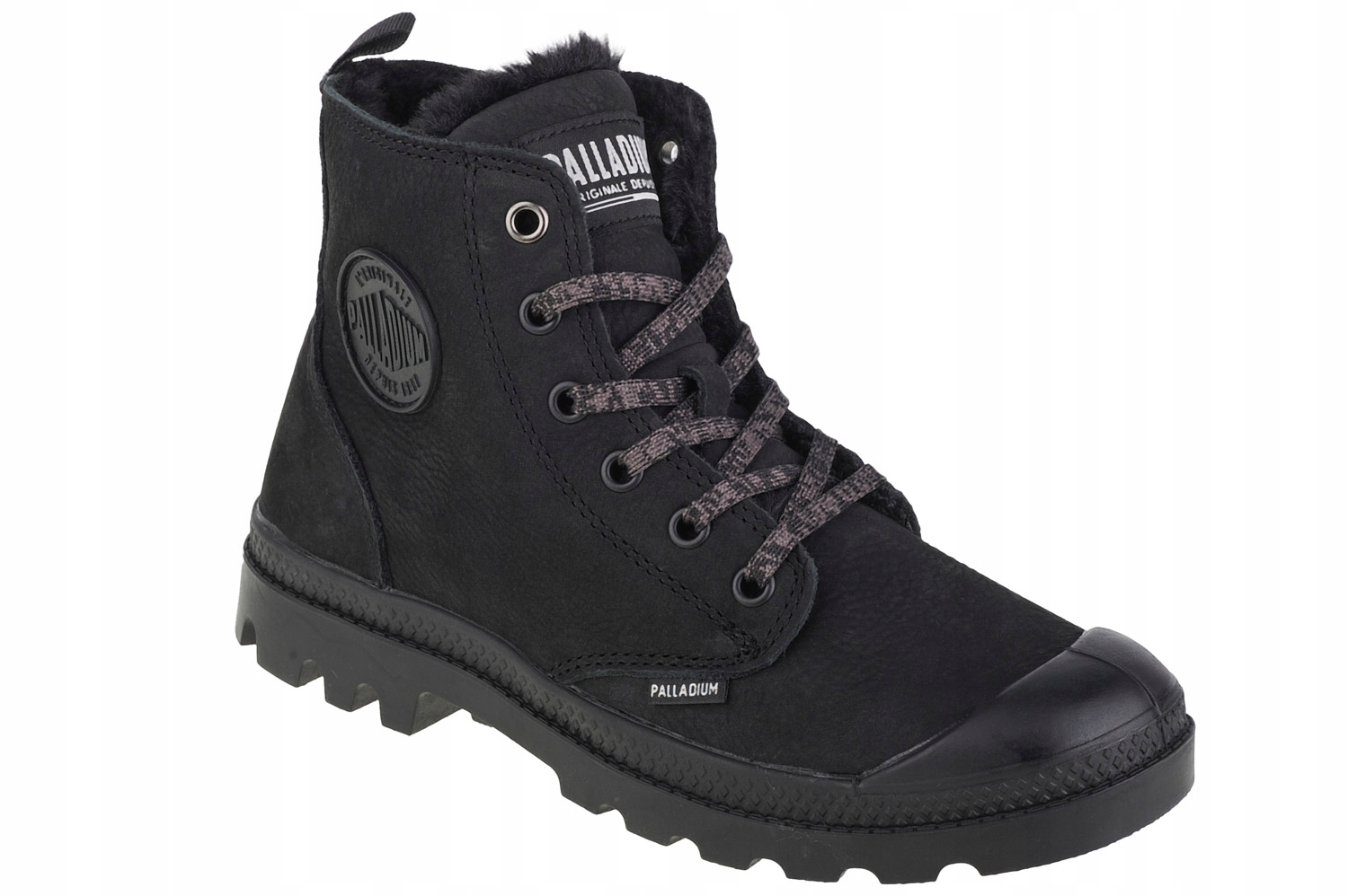 Palladium Pampa Hi Zip Wl (41) Dámské tenisky Nubuk Černá