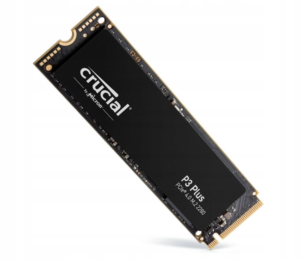 Dysk SSD Crucial P3 PLUS 4TB M.2 PCIe EAN (GTIN) 649528918857