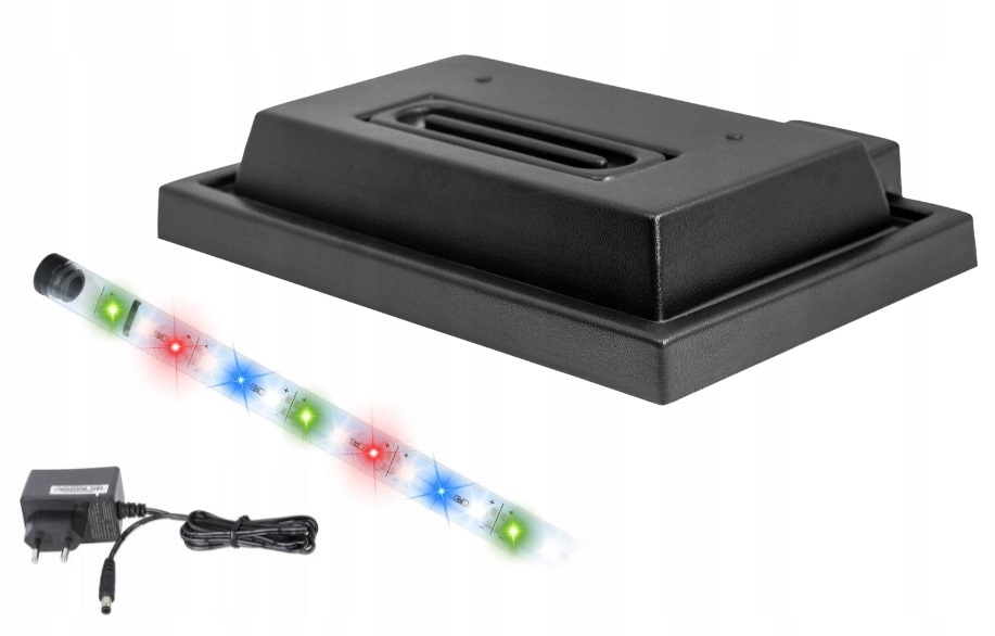 Kryt pro akvárium 60x30 černý Led osvětlení Full Spectrum 5630