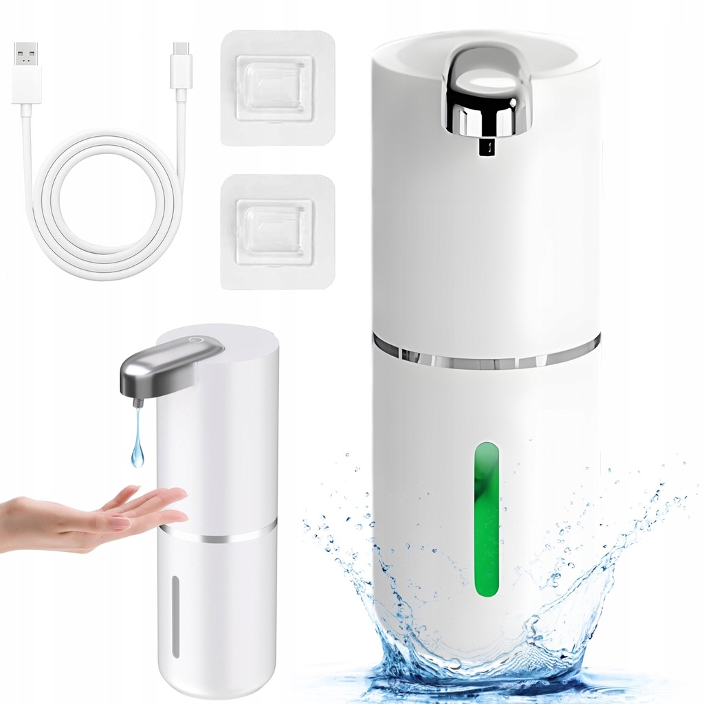 Bezdotykový Dávkovač Tekutého Mýdla 380ML Automatický Dávkovač Velký Ir