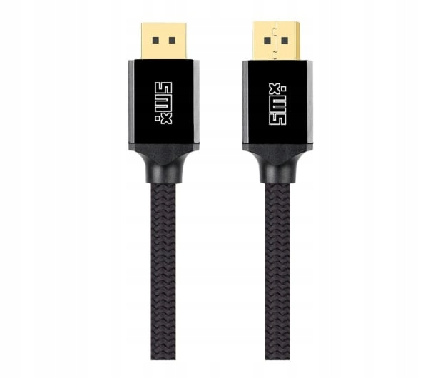 Silver Monkey X Kabel DisplayPort 2.0 Ultra opletený 3 m černý