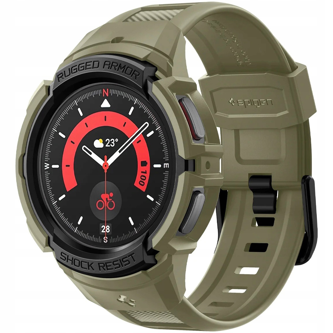 

Etui +pasek do Galaxy Watch 5 Pro 45 Spigen Rugged