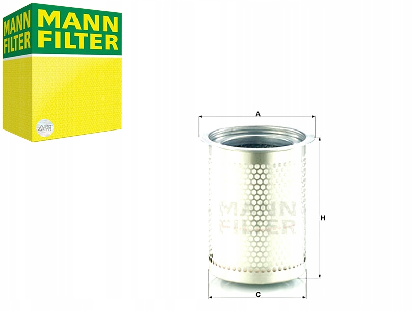 FILTR ODPOWIETRZENIA SKRZYNI KORBOWEJ MANN-FILTER