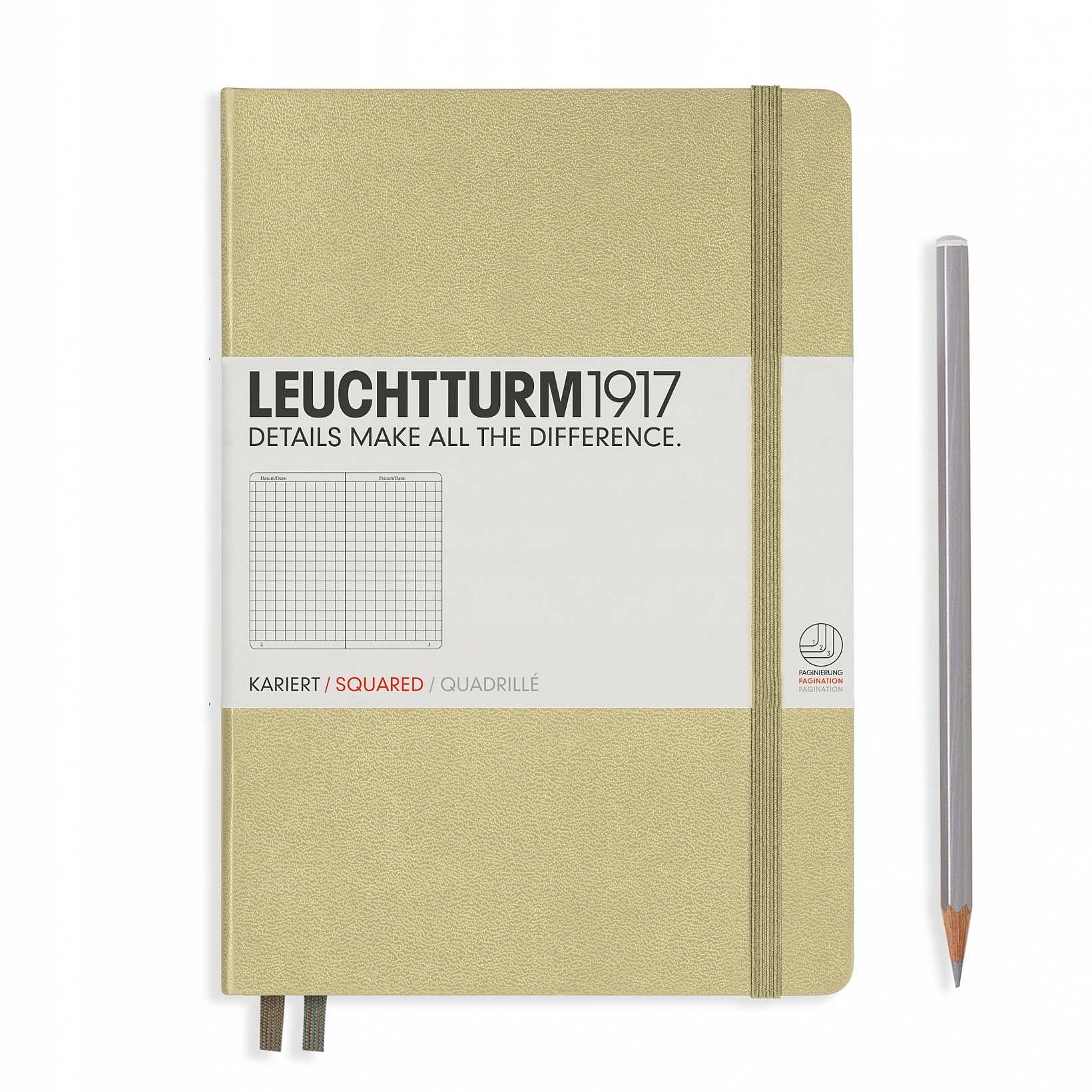 

LEUCHTTURM1917 Notatnik Notes Medium A5 Kratka