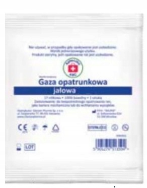 

Gaza opatrunkowa jałowa 17 nitkowa 1/2m 1 sztuka