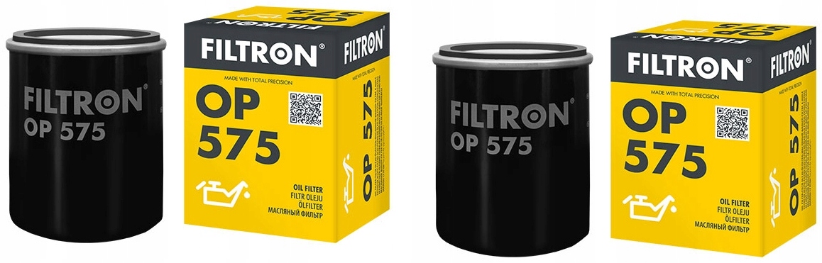 2× Filtr oleju Filtron OP575