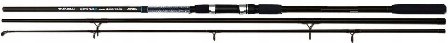 WĘDKA MISTRALL STRATUS CARP 3,90m 3,5lbs Stan opakowania oryginalne