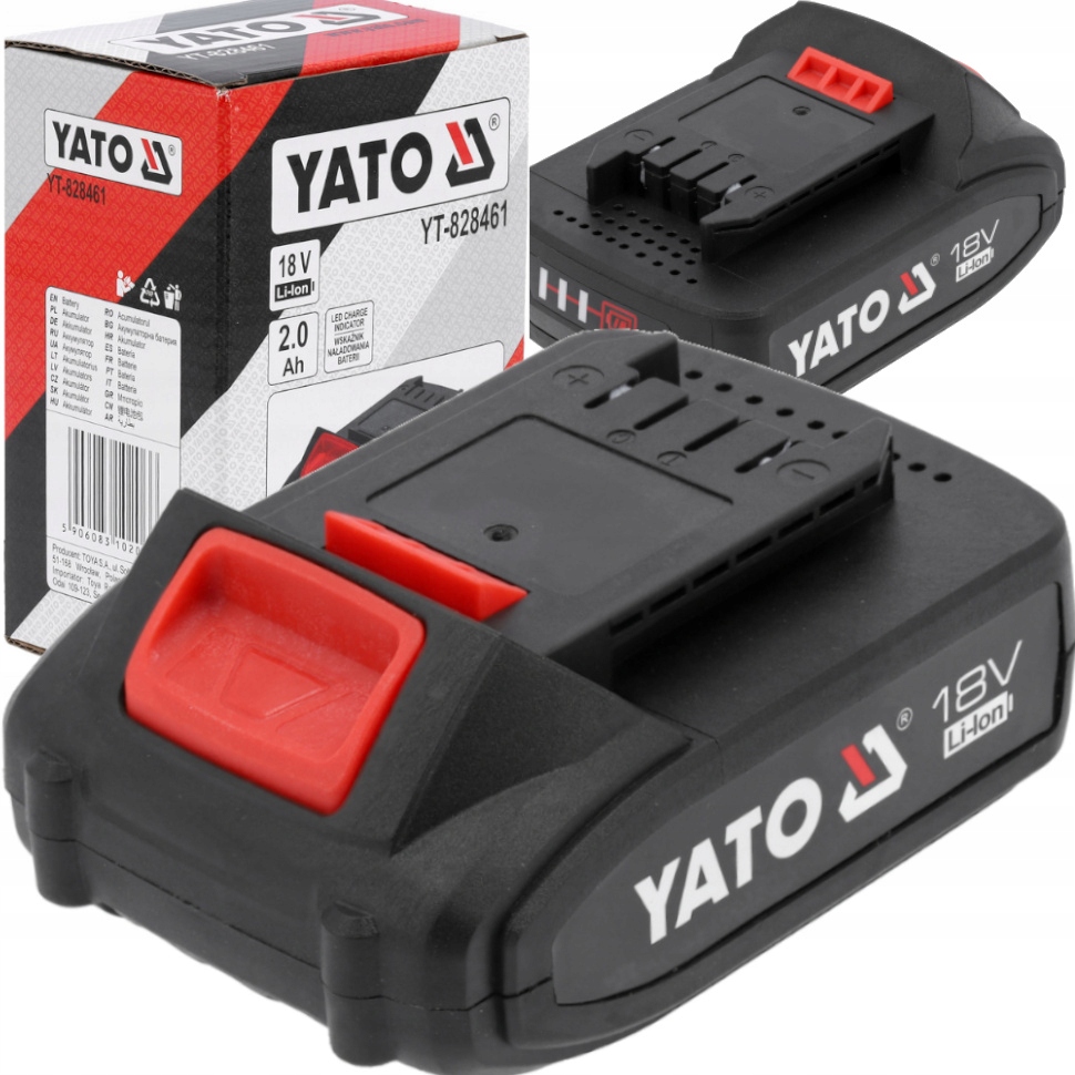 Yato Akumulator 18V Li-ion 2AH Bateria Do Elektronarzędzi System 18V