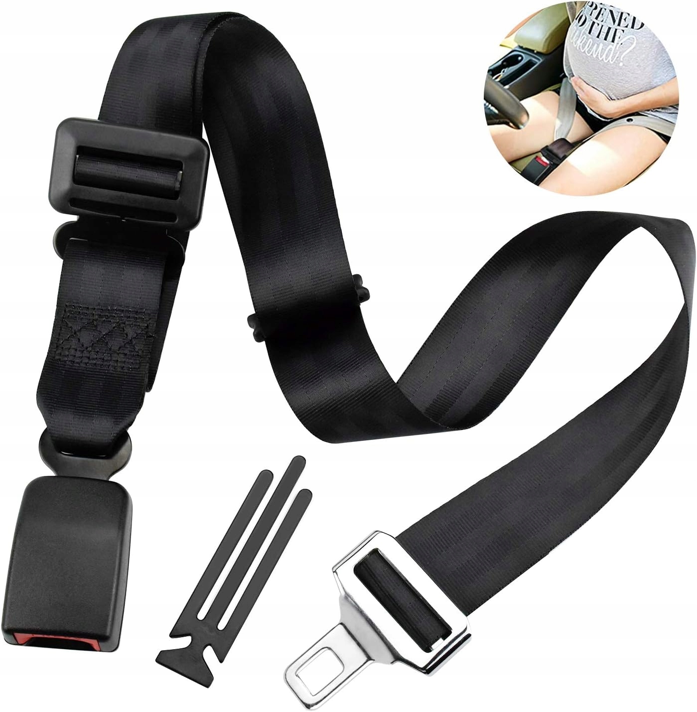 SAMOCHODOWY PAS BEZPIECZEŃSTWA ADAPTER DLA KOBIET W CIĄŻY