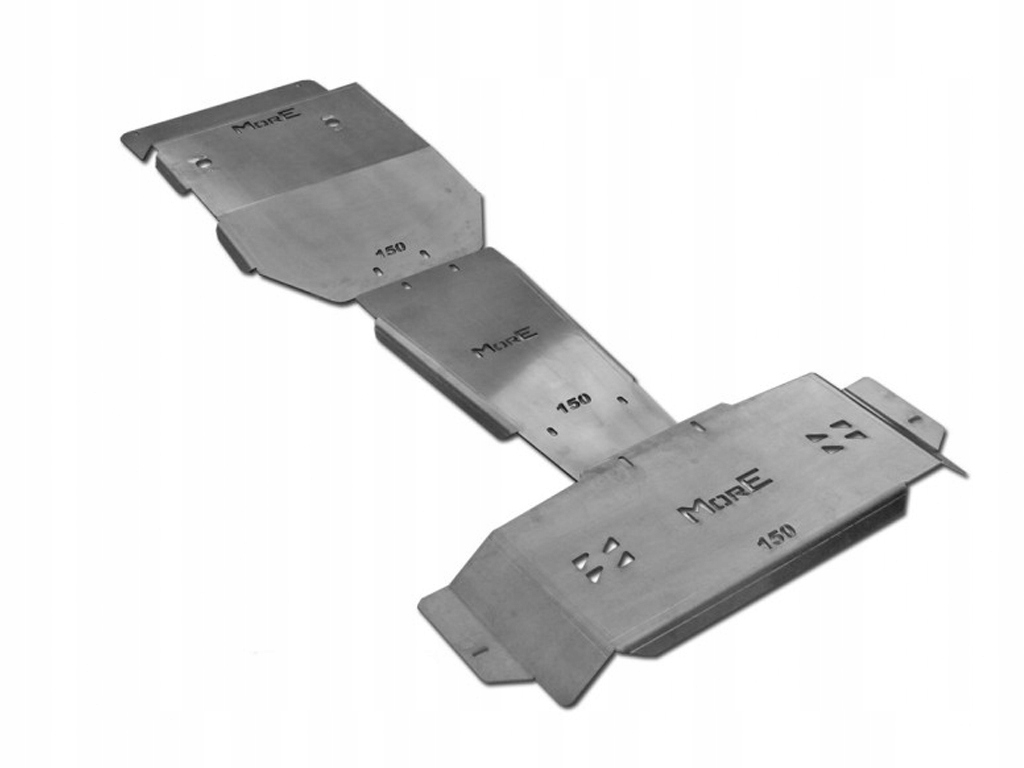 КОМПЛЕКТ ЗАЩИТ СНИЗУ LAND CRUISER 150 09-14 АЛЮМИНИЙ