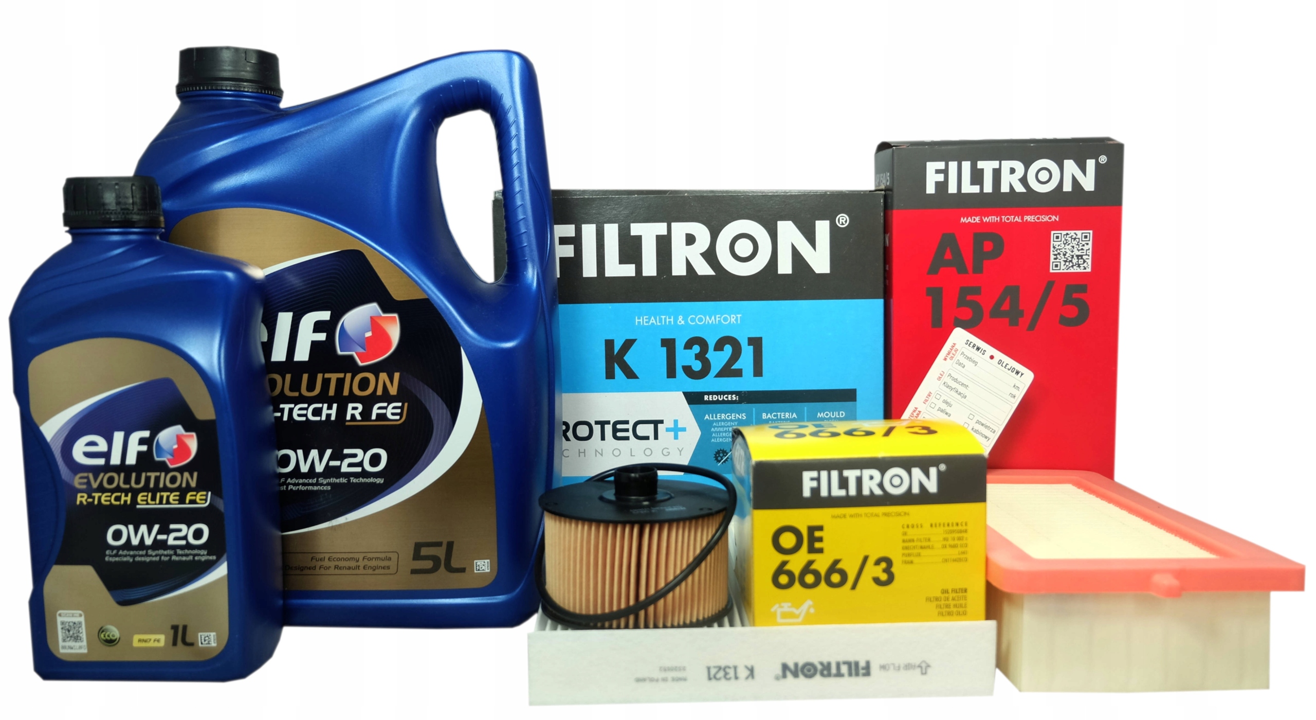 3 filtre olej Renault Captur II Clio V 1.3 TCe