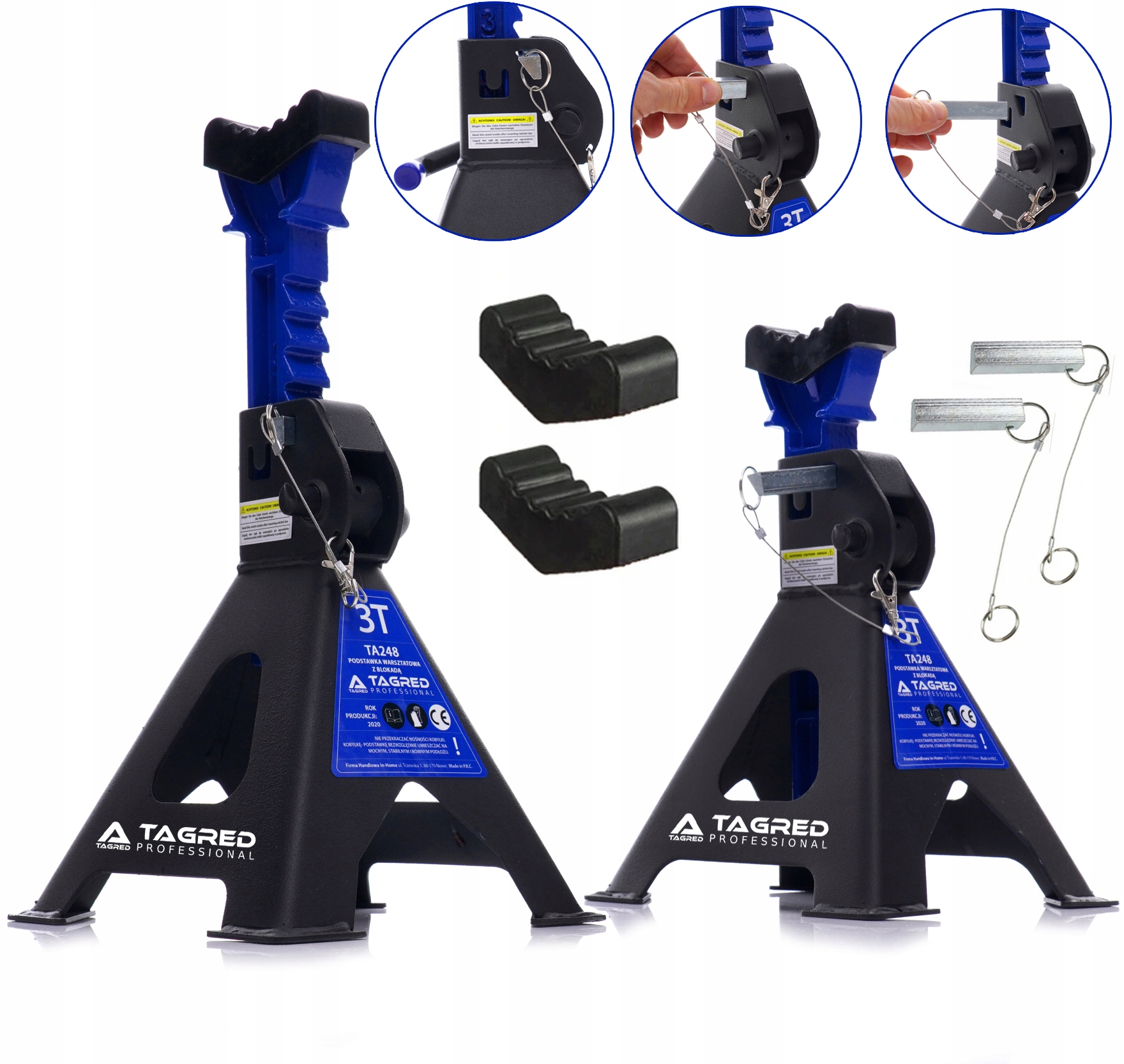 PODNOŚNIK SAMOCHODOWY KOBYŁKI ŻABA LEWAREK 2,5 3T Kod producenta TA285 TA248