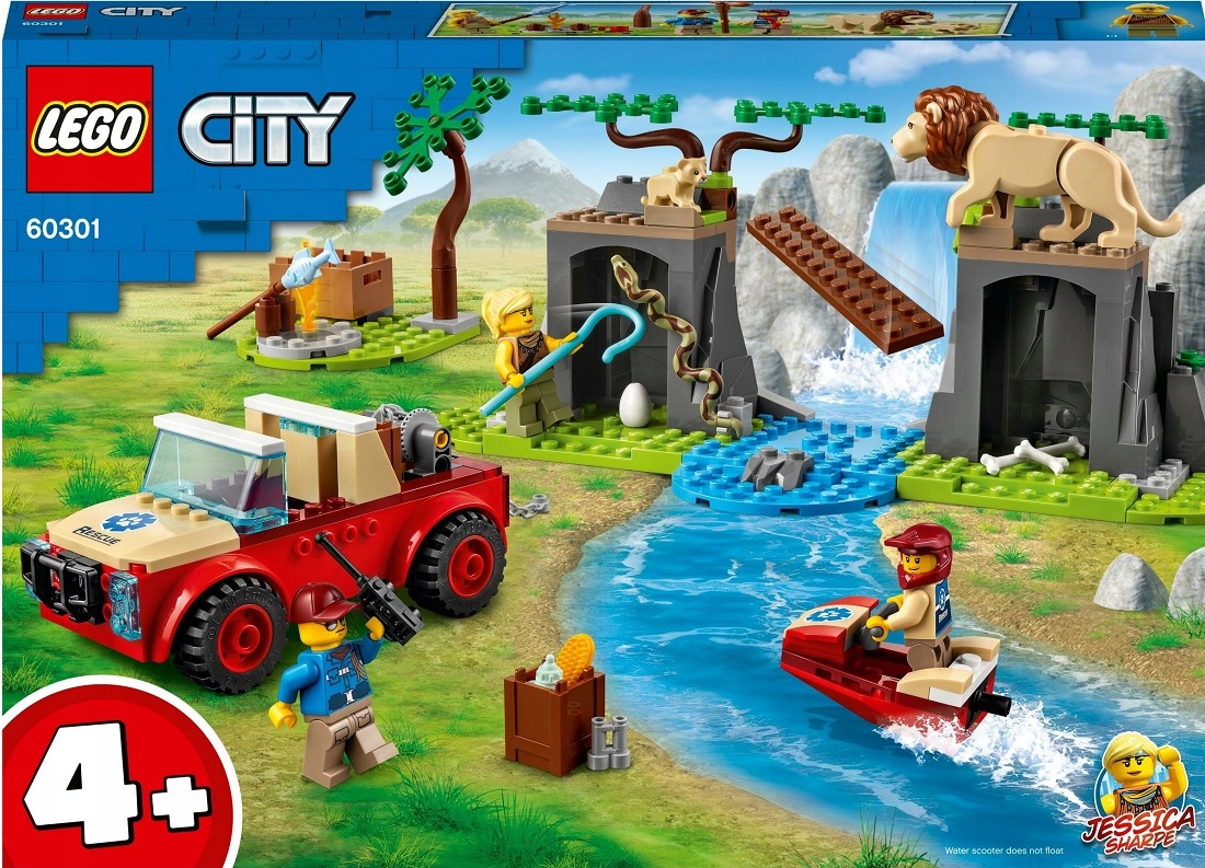 Lego City Stavebnice 157ele Terénní Záchranáři 60301