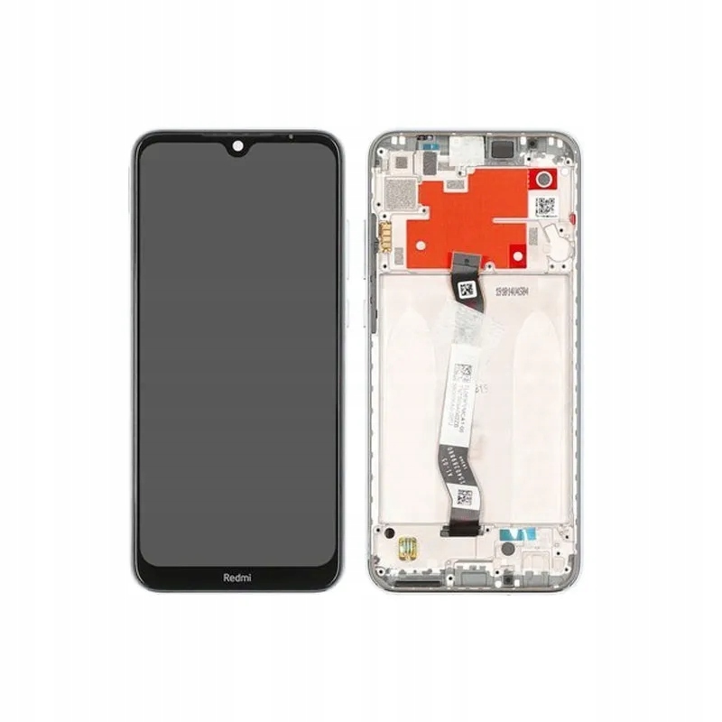 Org LCD displej Xiaomi Redmi Note 8T Bílý (white) S Rámečkem