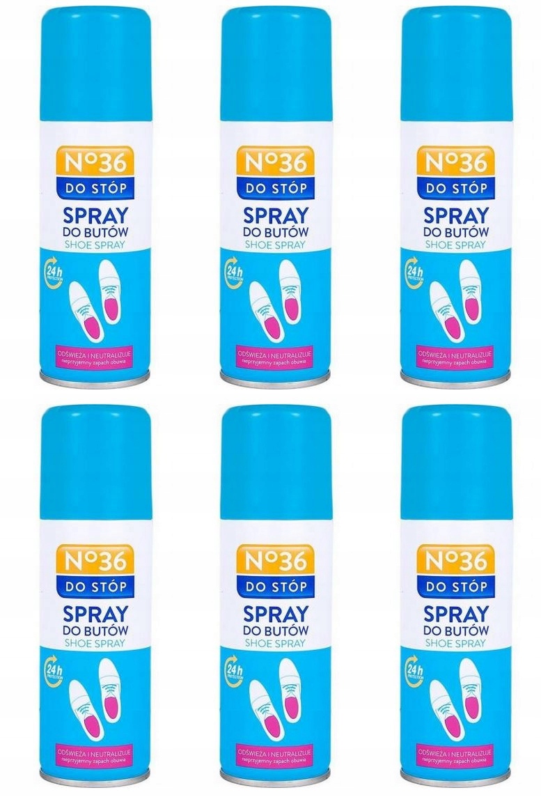 Deodorant na nohy No.36 6x150 ml
