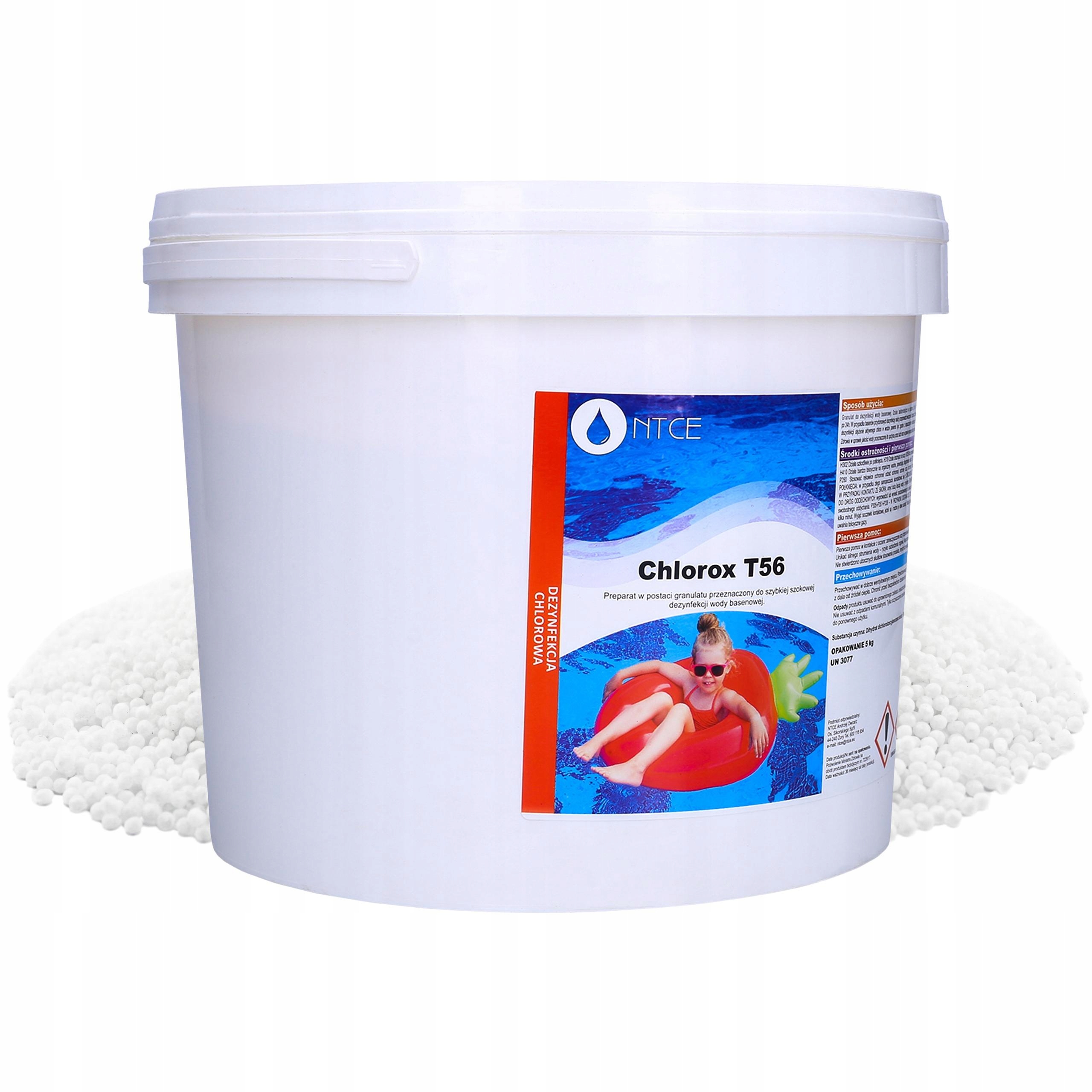 Chlor do basenu chlor szok chemia basenowa do basenu jacuzzi spa 5kg