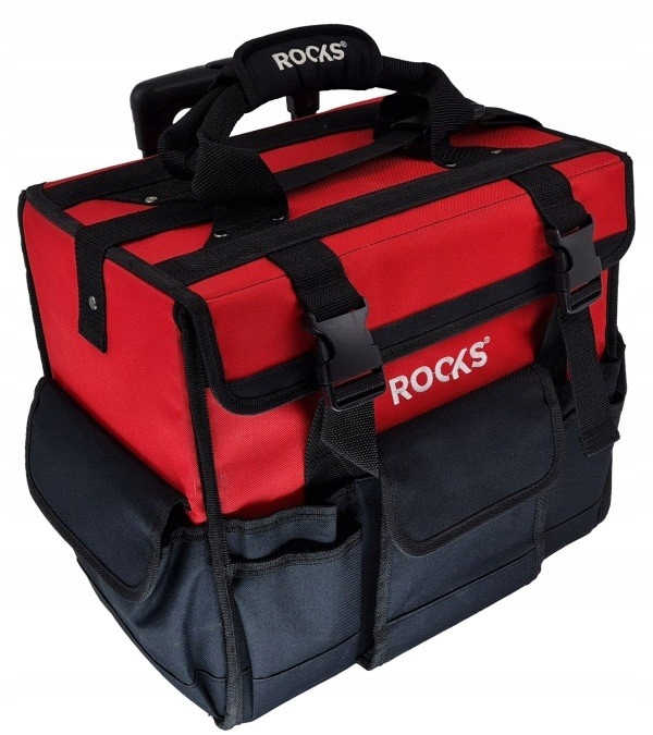 TORBA NARZĘDZIOWA NA KOŁACH STRONG, 390X370X250 MM OK-01.3301 Marka Rooks