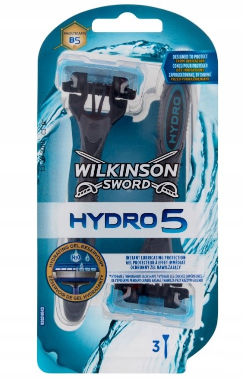 

Wilkinson Hydro5 Jednorazow maszynki do golenia 3x