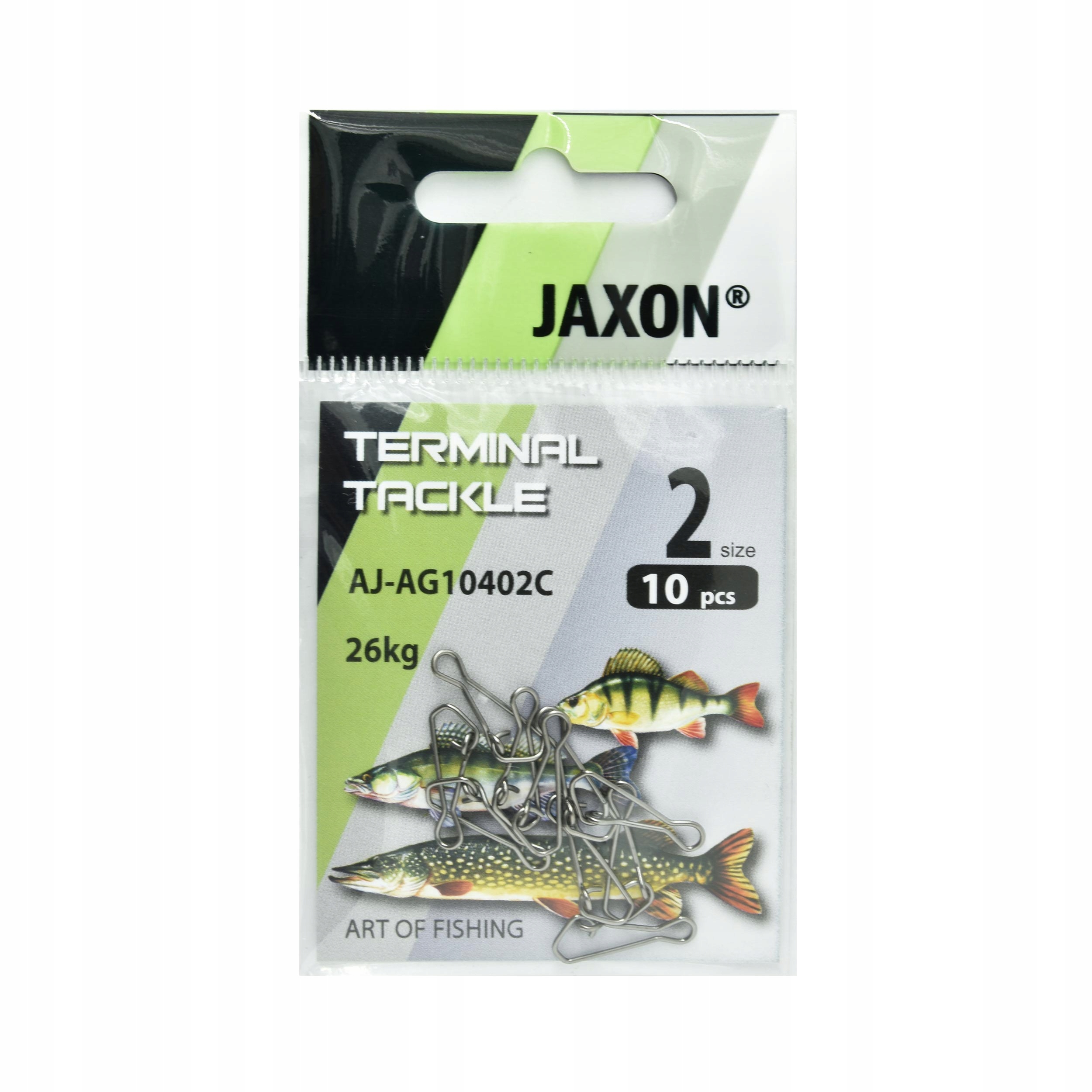 Agrafka Hook Jaxon rozmiar 2 czarna op. 10szt.