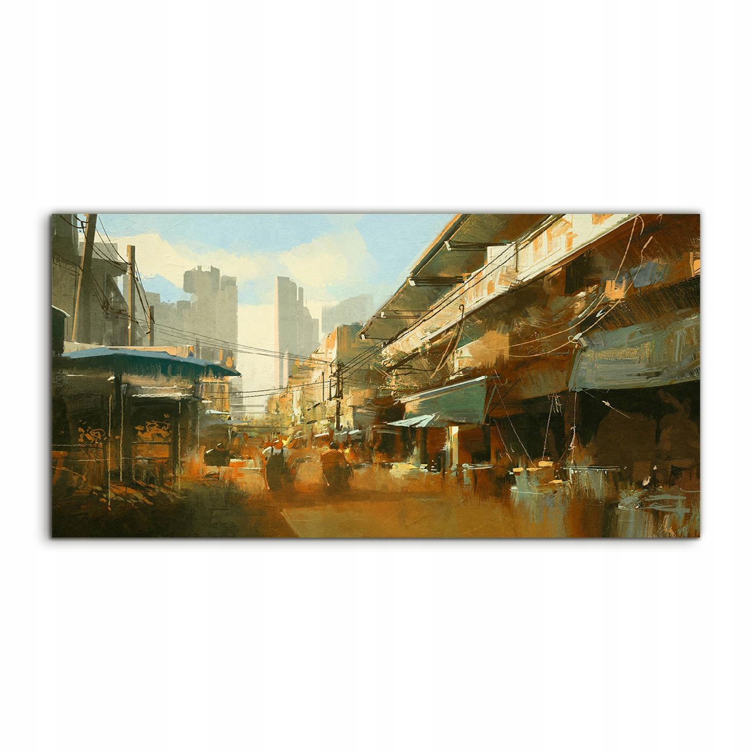 

Obraz akryl 120x60 na prezent Sklepy Miasto Ulice