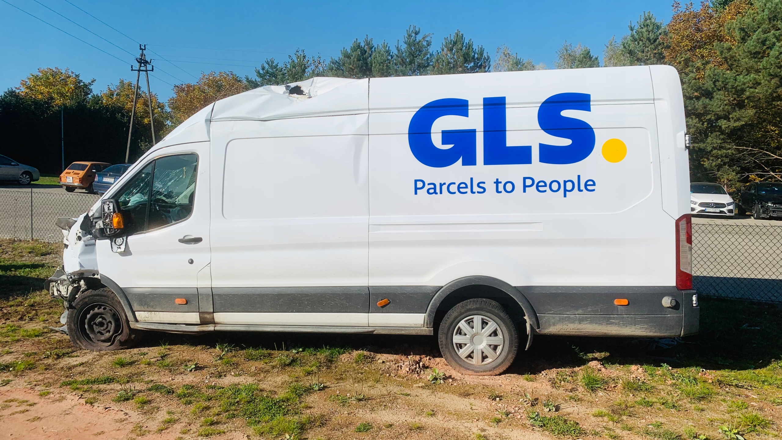 FORD TRANSIT MK8 LISTWA NA SŁUPEK WLEW PALIWA 2018