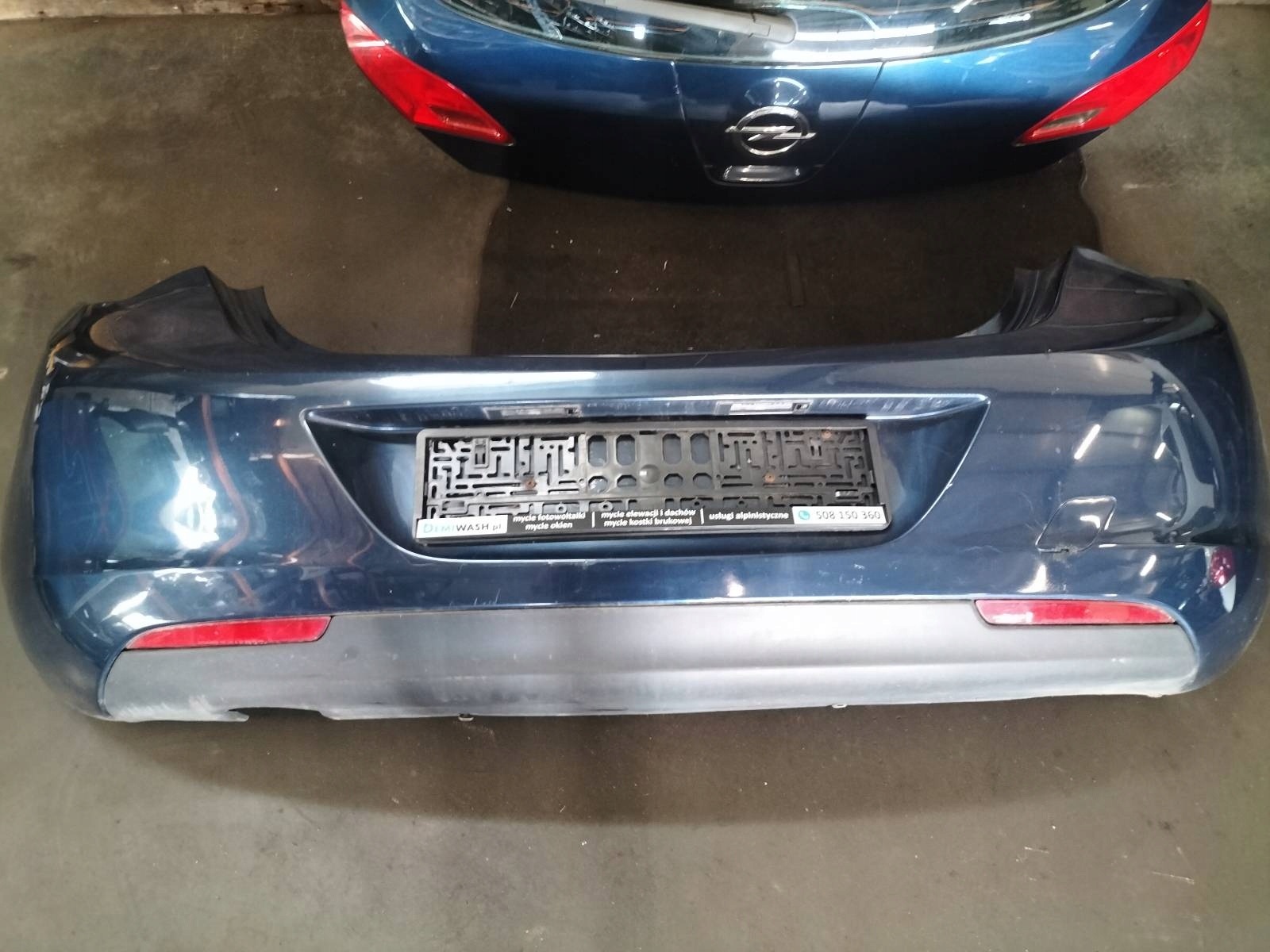 complete rear part trunk door bumper light OPEL ASTRA J HATCHBACK 5D Z22A