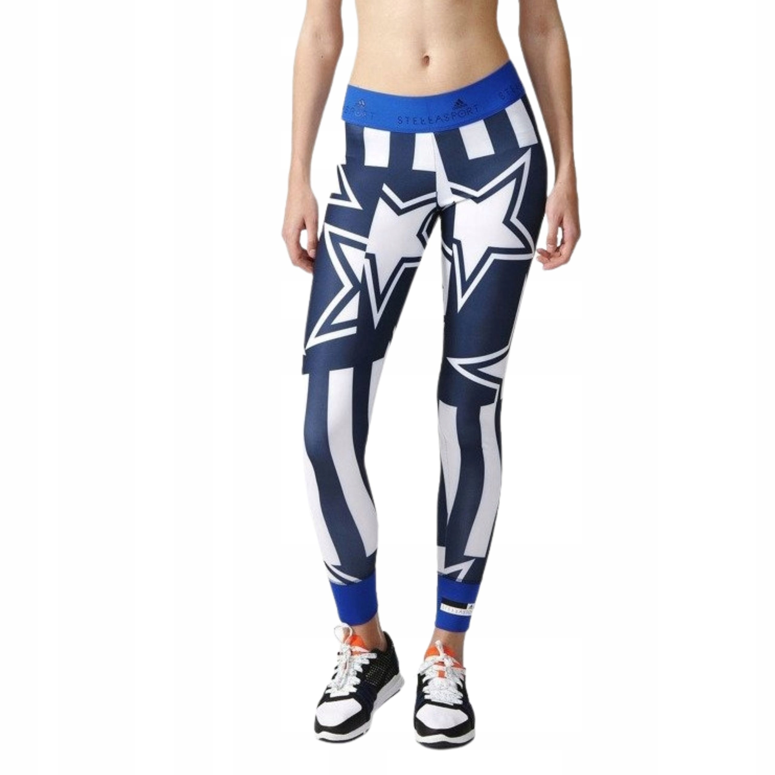 Damskie legginsy treningowe Adidas Print Tight Xs