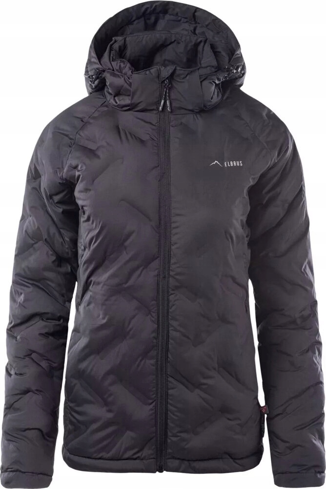 Dámská S Kapucí Bunda S Kapucí Elbrus Ally Wo's Černá Velikost M