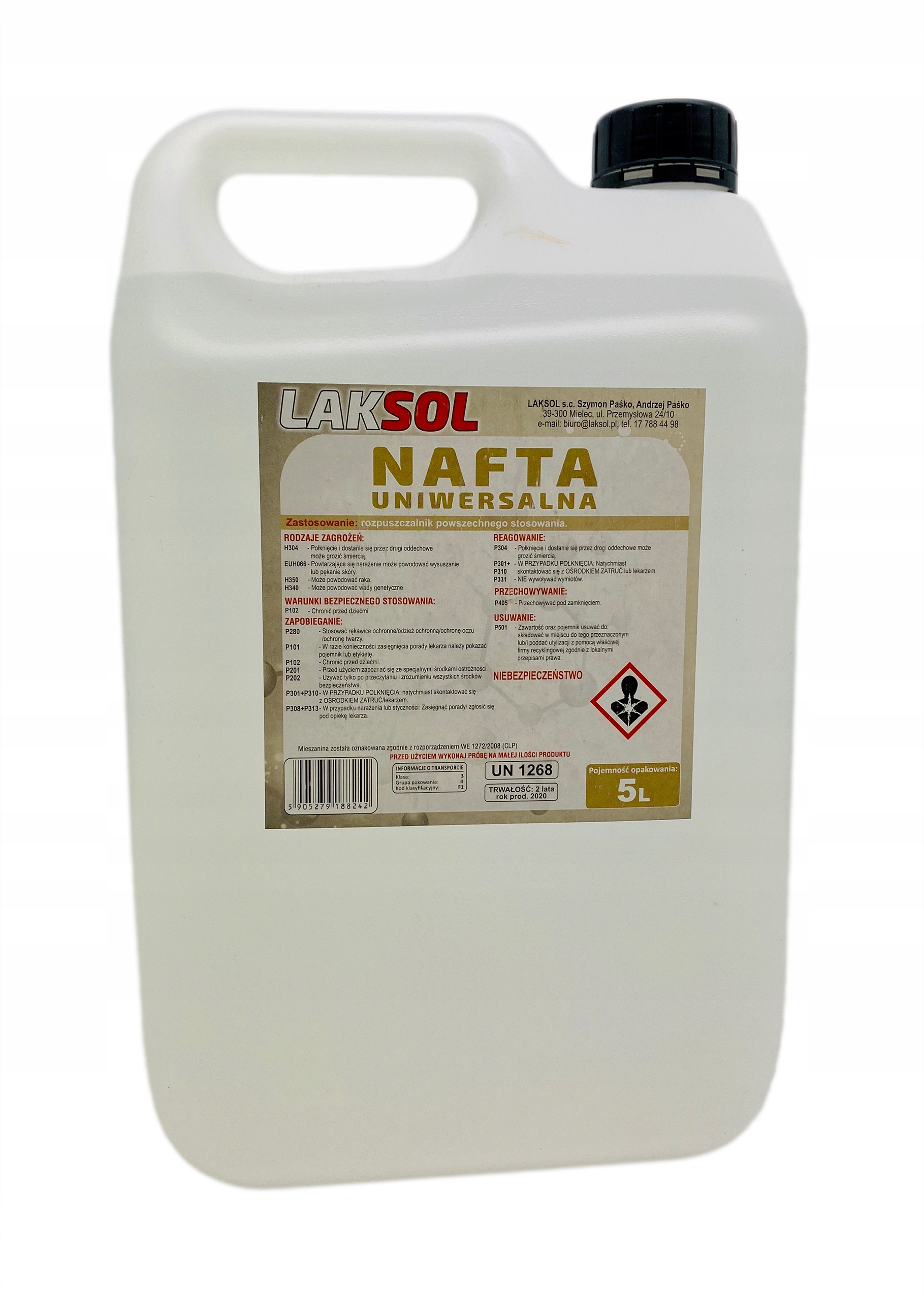 

Nafta Uniwersalna Oświetleniowa 5L Antykorozyjna