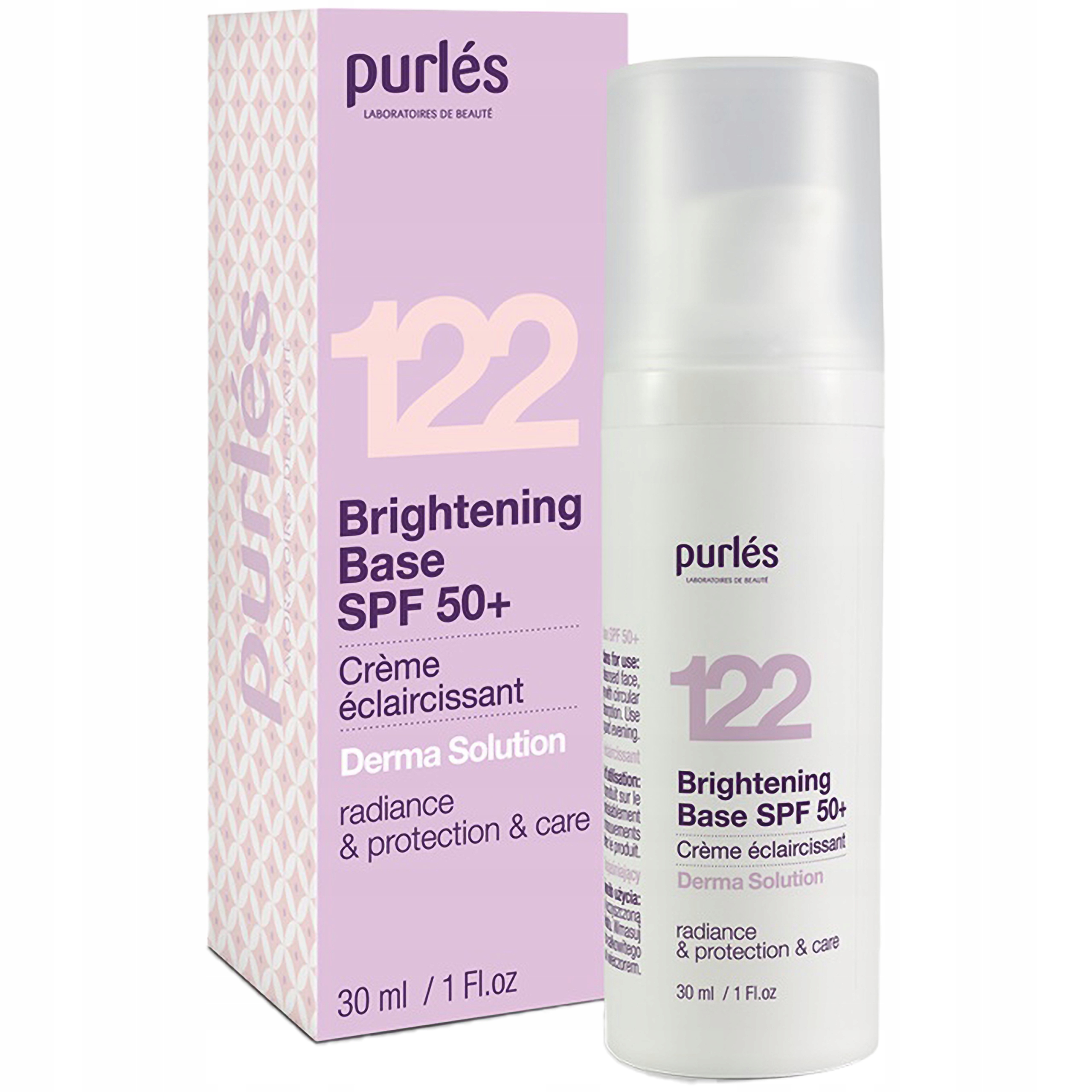 Purles 122 Rozjasňující Báze Spf 50+