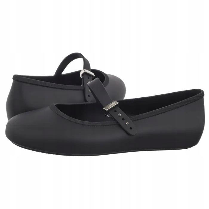 Dámské gumové baleríny Melissa Soft Ballerina 35785 Black, černé