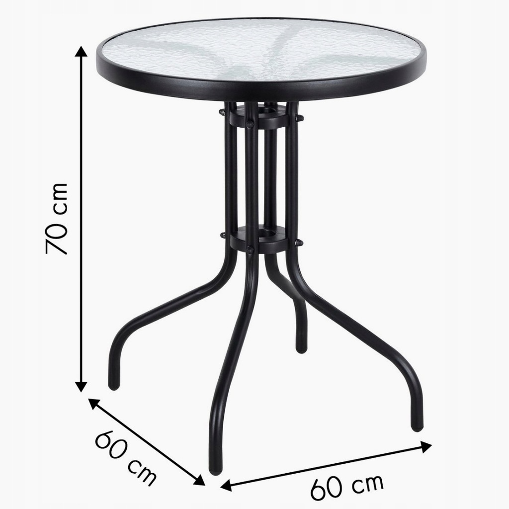 MEBLE NA BALKON TARAS ZESTAW STÓŁ KRZESŁA PODUSZKI OGRODOWE ZESTAW KOMPLET Styl nowoczesny