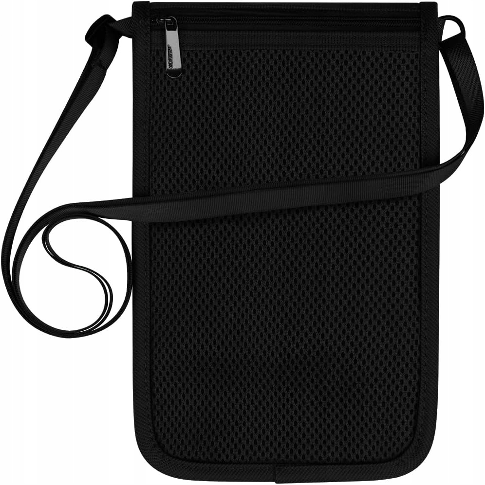 TORBA PODRÓŻNA NA SZYJĘ BLOKADA RFID SASZETKA NA DOKUMENTY ANTYKRADZIEŻOWA Kod producenta TORBA NERKA ANTYKRADZIEŻOWA RFID