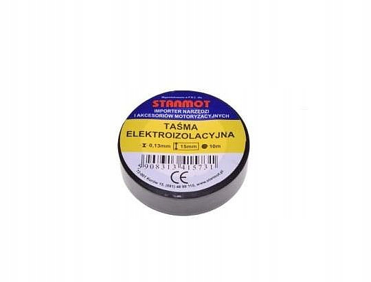 Taśma Izolacyjna Elektroizolacyjna Izolacja Pcv do Wiązek Kabli 15mm x 10m