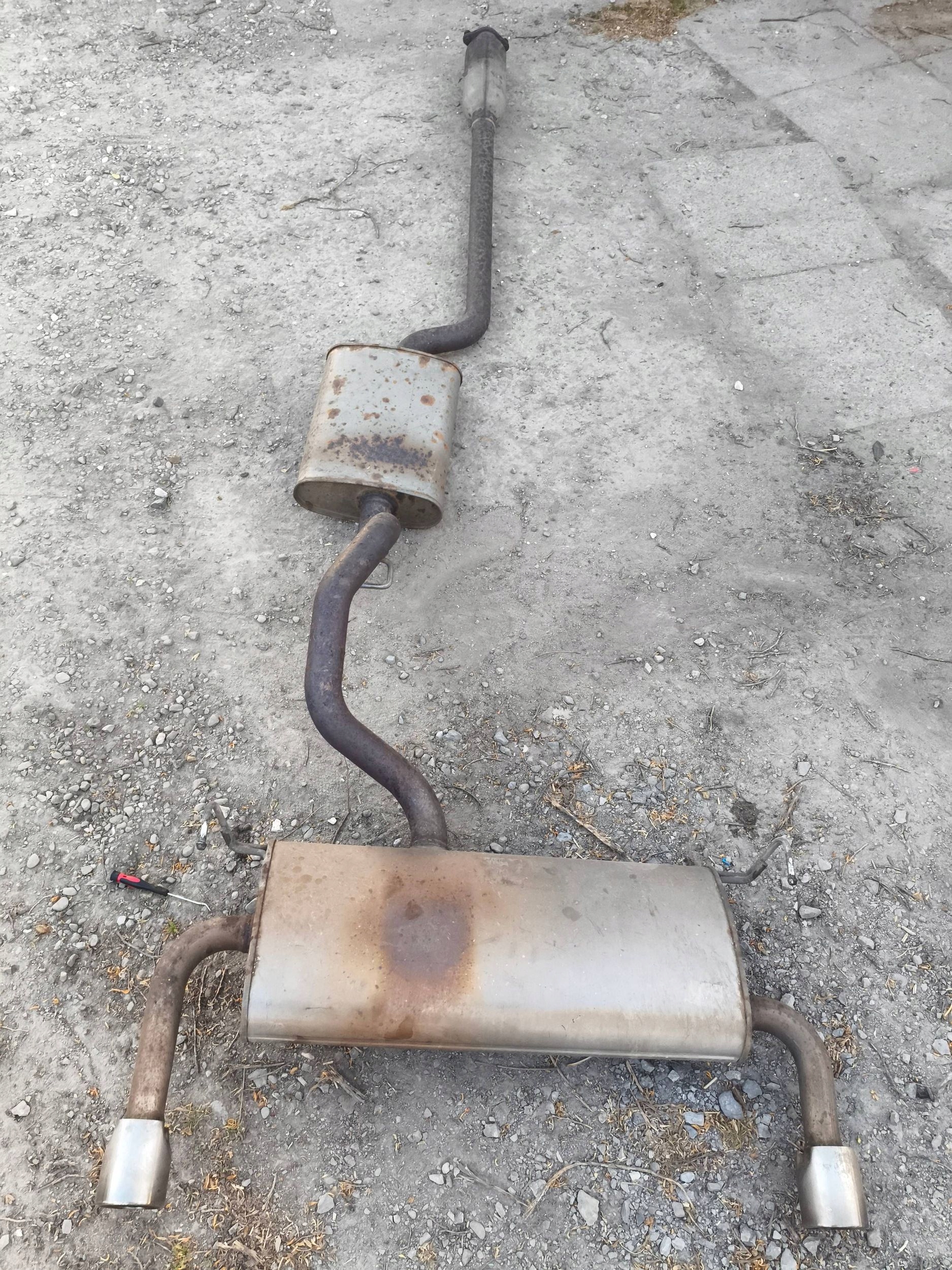 Ford Kuga MK2 1.5 ECOBOOST II muffler, exhaust complete