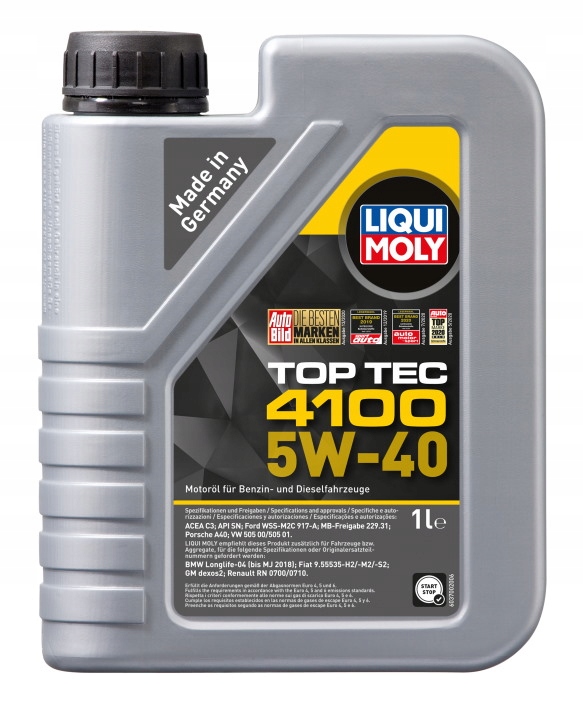 

Liqui Moly Top Tec 4100 5W-40 1L 9510