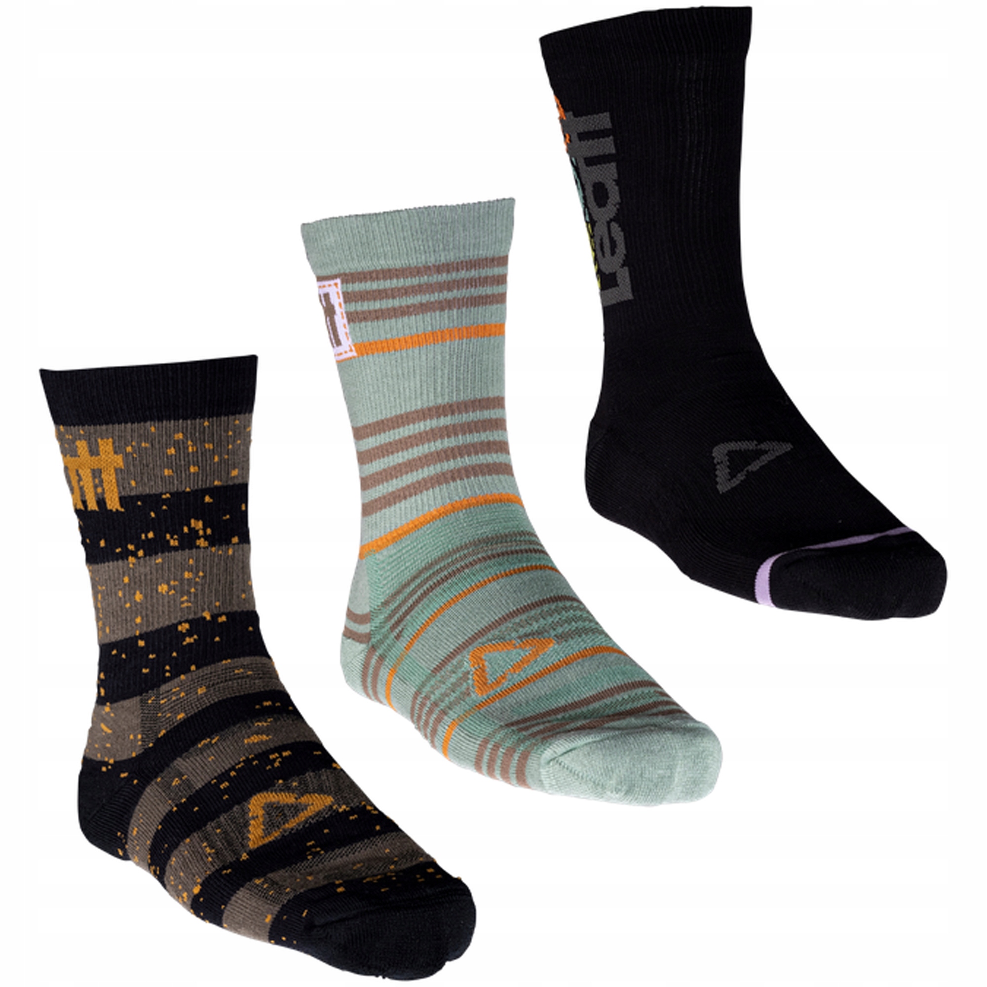 3-balení Ponožky Ponožky Leatt Mtb vel. S/m 38-42 3 párů