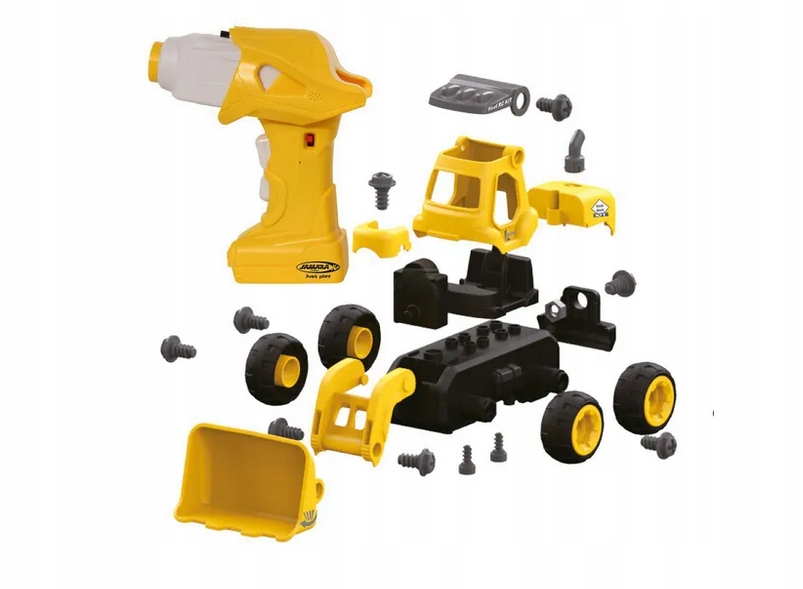 Ładowarka Kołowa First Rc Kit 27 Elementów Z Wkrętarką Jamara