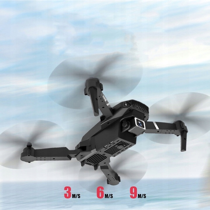 Dronas quadcopter LS-E525 4K HD kamera WiFi sterowanie smartfonem 15 MIN skrydisu – skirtinga komplektacija 7 nuotrauka 11