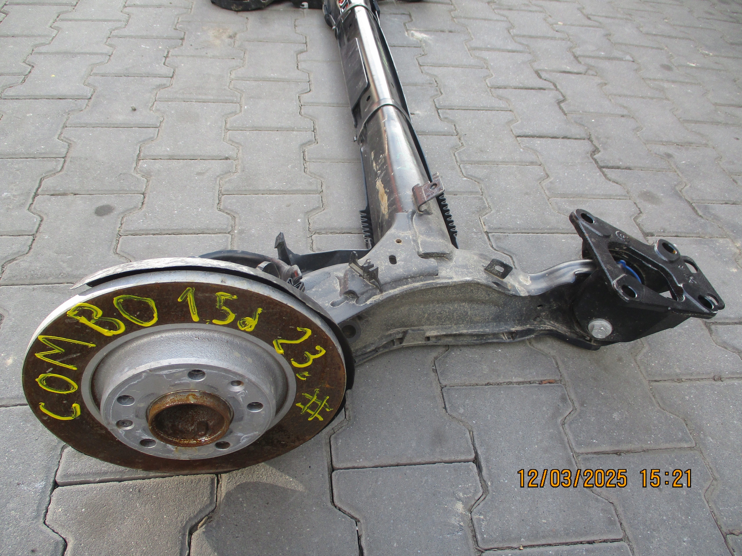 axis rear sususpension OPEL COMBO E 23R 1,5D